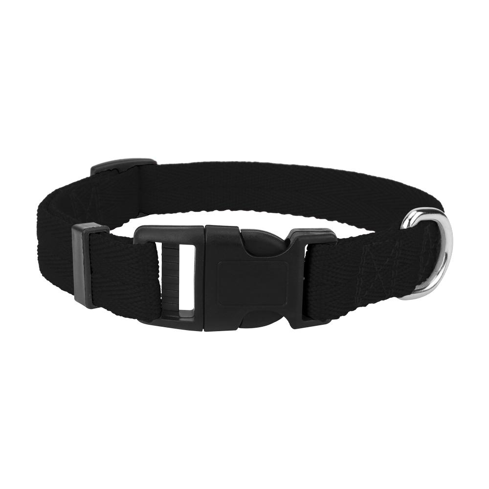 Регулируемые ошейники для собак малых, средних и крупных пород, тонкая нейлоновая стропа и пластиковая пряжка с быстрой застежкой, аксессуары для питомцев