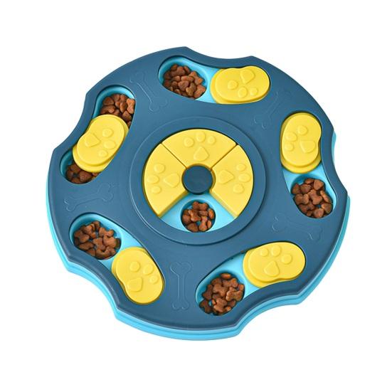 Собачья головоломка Slow Feeder интерактивная головоломка с едой игрушка-дозатор для угощений для домашних животных миска для медленного поедания