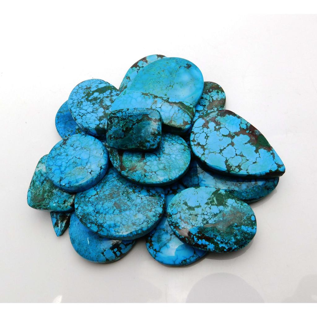 Natural Turquoise Loose Gemstone 150 Carat Brilliant Mix Shape Lot