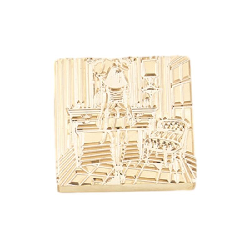 Bear Wax Seal Stamp Brass Animal Series Sealing Wax Stamp for DIY Envelope Wedding Birthday Invitation Card Scrapbooking