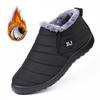 Warm Winter Boots WaterResistant Easy SlipOn Cushioned Sole Fuzzy Minimal Heel Rounded Toe Cozy Lining Insulated Comfy Ideal for Chilly Climates