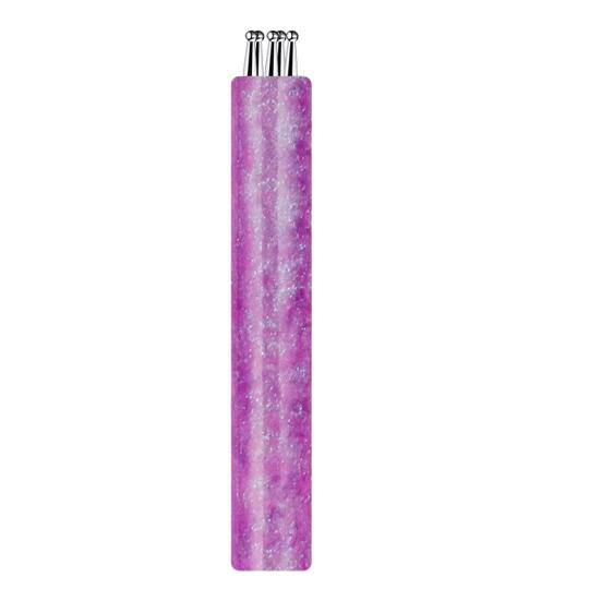 1/4Pcs Flower Nail Dotting Pen 5-Petal Flower Nail Design Ballpoint Pen with Stainless Steel Ball DIY Home Salon Manicure Art Tools