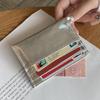 Женский тонкий кожаный держатель для карт Weipelu