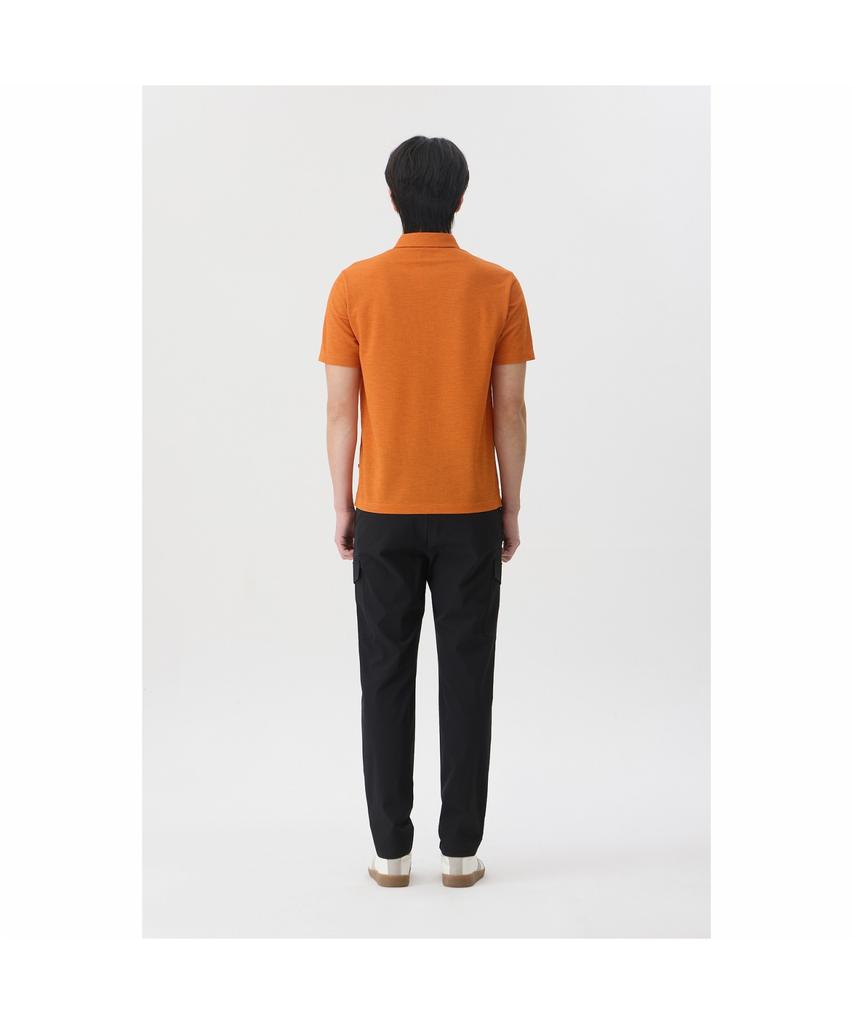 BRENTWOOD [Life Performance] Knitting Polo Neck T-Shirt Brtam26001Orx