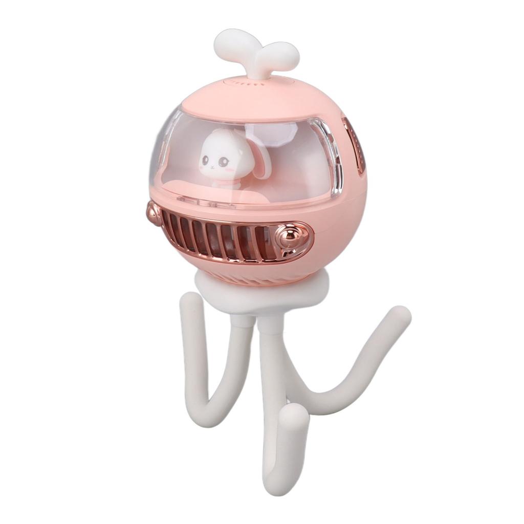 Baby Stroller Fan 4 Speed Quiet Rechargeable 120 Degree Rotatable Bug Repellent Flexible Clip On