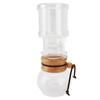 Ice Drip Coffee Maker Clear Glass Cold Brew Coffee Maker Set with Adjustable Water Flowing for Household Tea Room 400ml