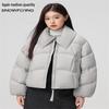 Women's Short Korean-style Lapel Down Jacket