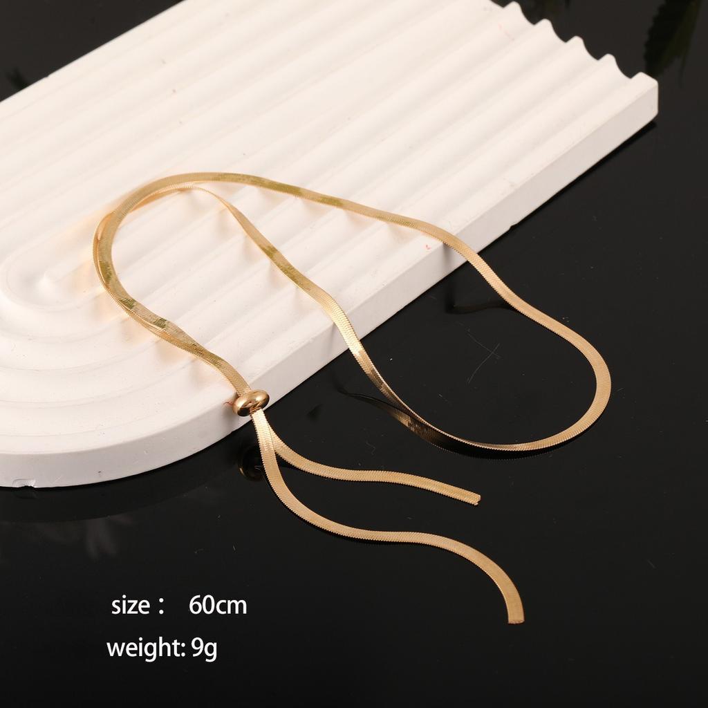 Elegant Y-Shaped Necklace, Simple And Chic Jewelry, Suitable For Daily Wear, All-Year-Round