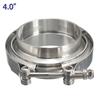 ZUCZUG 1.5-6.0" турбо выхлопная V-образная зажимная муфта с ответной и ответной фланцами Конструкция для зажима выхлопной трубы нержавеющая сталь 304