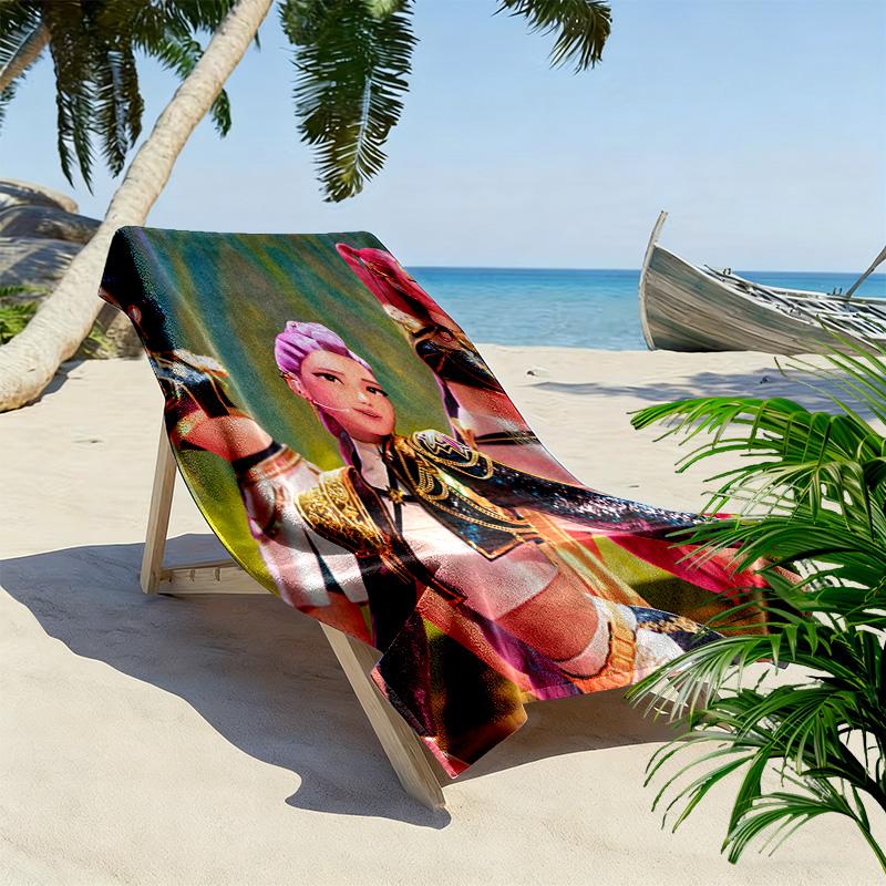 Future Fashion Icons beach towel Beach towel for vacation photos soft Outdoor pool towel quick-drying swim towel swim Outdoor picnic beach mat