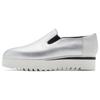 Slip-On Comfortable Versatile Shock Absorbing Non-Slip Durable Low-Top Casual Shoes Women Sneaker Silver 1182A291-020