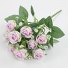Simulation Roses Artificial Flowers Bouquet Wedding Party Home Decorations Photography Props