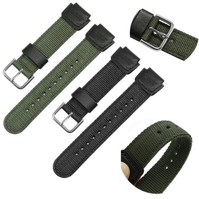 Ремешок для часов Подходит для G SHOCK AE-1200WH/SGW-300/AQ-S810W регулируемый Ширина 18 мм Нейлон