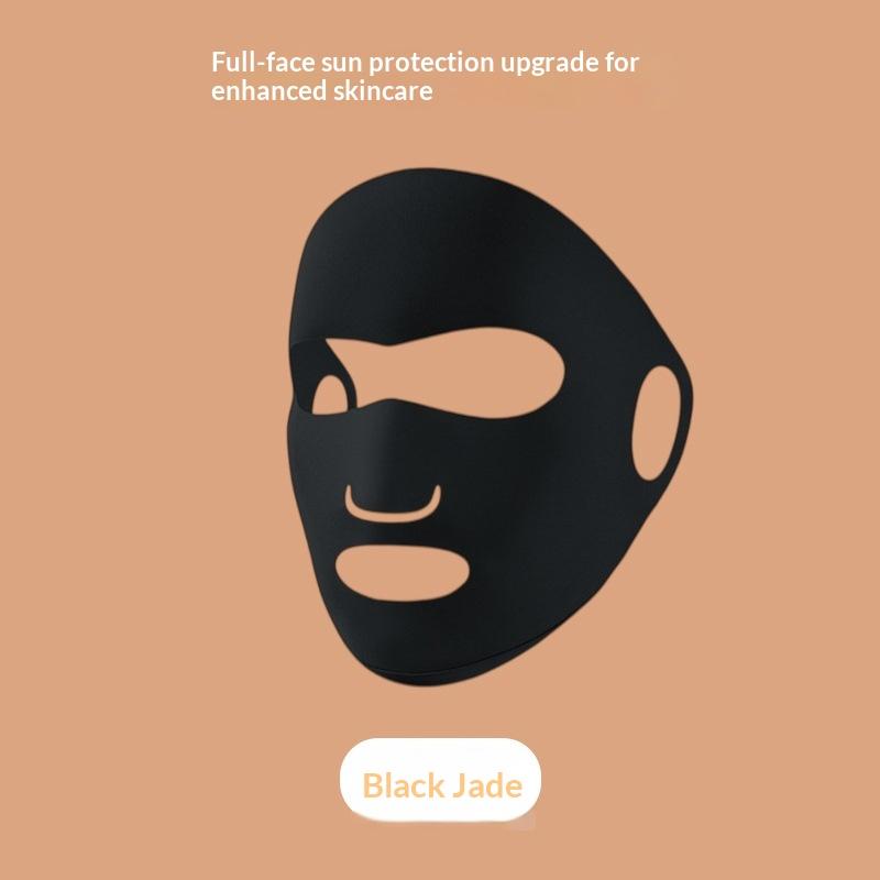 Adjustable Thin Ice Silk Mask Summer Face Cover UV Protection Breathable for Fitness Cycling Sport
