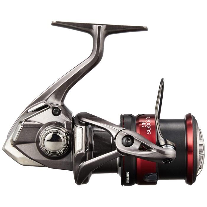 Спиннинговая катушка Shimano 21 Sephia XR C3000SHG Eging Серая, Черная