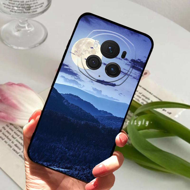 Чехол для Honor Magic 6 Pro животное Силиконовые Мягкие ТПУ Задние крышки Для Honor Magic6 Pro Magic 6 Pro Чехол Защитный Мультяшный Funda