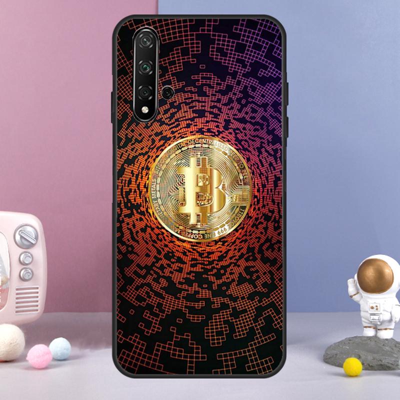 BTC Bitcoin Для Huawei Nova 7i 8i 11i 12i 12s Y73 Y70 Y90 Y60 Y72 Y61 Y91 9 10 SE P30 Pro P40 Lite Чехол