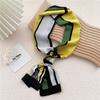 New Scarves Silk Scarves Women'S Spring And Autumn Season Long Decorative Professional Scarves Summer Thin Styles Paired With Shirts Stylish