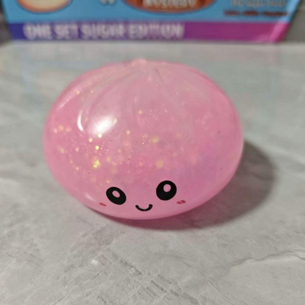 Luminous Dumpling Squishy Toys Noctilucent Sensory Fidget Ball Squishy Dumpling Kids Adults