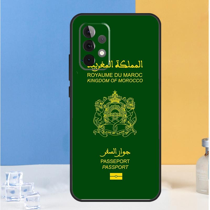 Флаг Марокко Герб Для Samsung Galaxy A54 A34 A14 A13 A33 A53 A36 A05 A06 A16 A32 A52 A55 A35 A15 A56 A26 Чехол