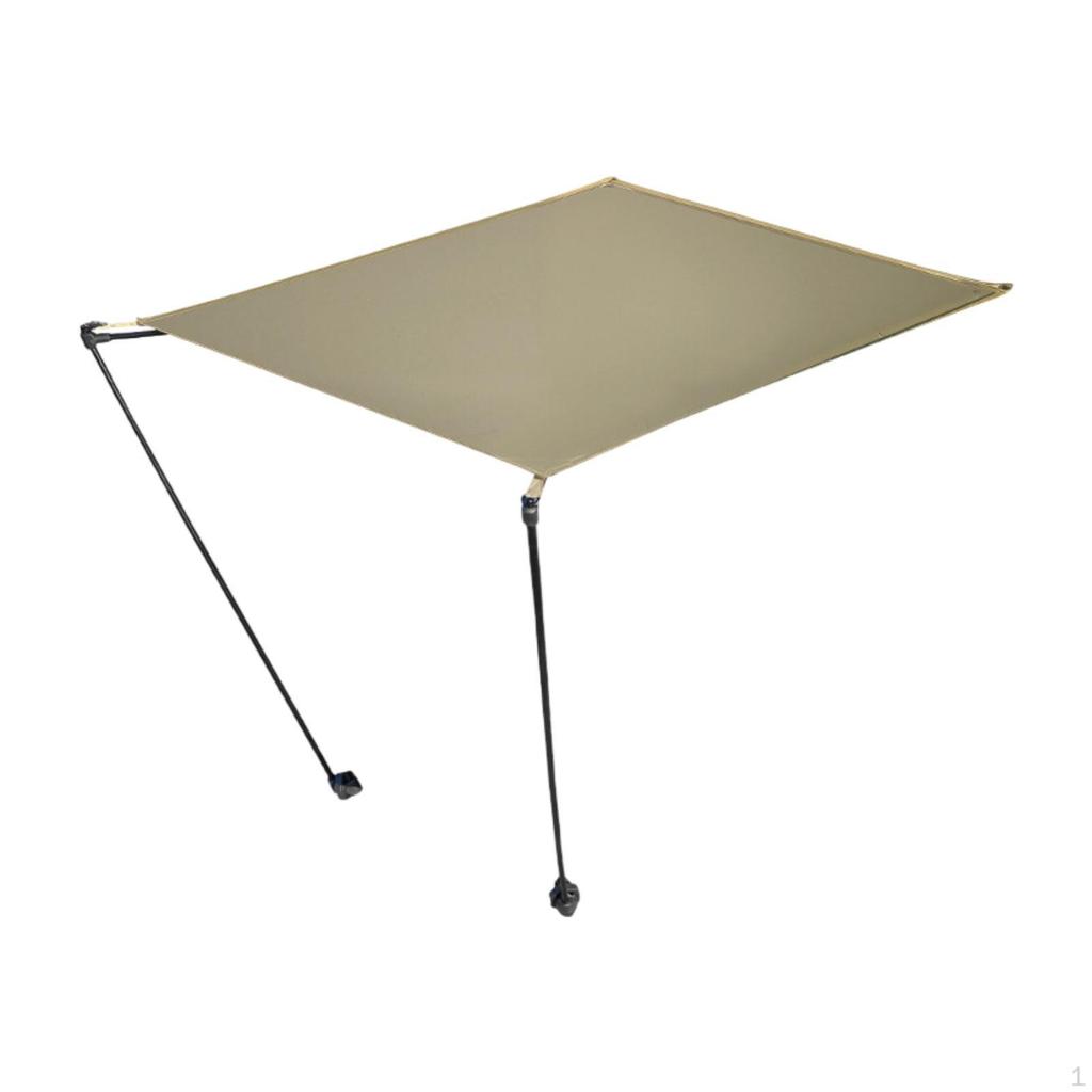 Adjustable Awning for Folding Chair Suitable Outdoor Use