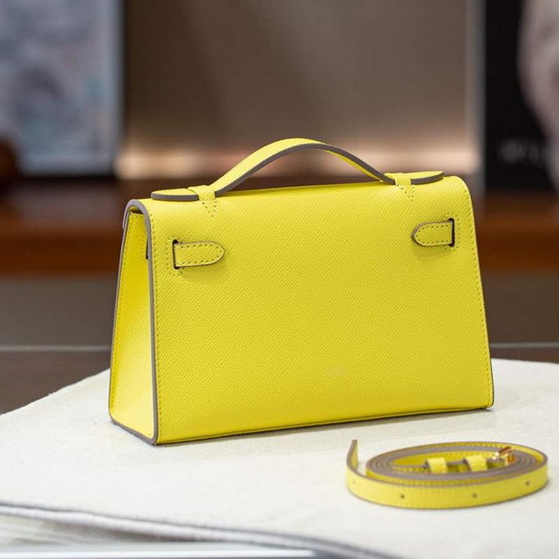 Сумка Женская 2026 Новая Узор Пальмы Коровья Кожа 22см Мини Поколение Kai-Li Модная Портативная Натуральная Кожа Женская Сумка