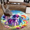 My Little Pony,Friendship is Magic Chair mat Round Rug Office carpet, Non slip, Suitable for Living Rooms, Bedrooms,Decor1205761a