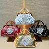 New Large Capacity Women's Handbag with Luxurious Diamond Inlay