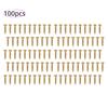 100PCS Metal Guitar Tuning Pegs Golden Color Machine Head Screws  For Electric Guitar