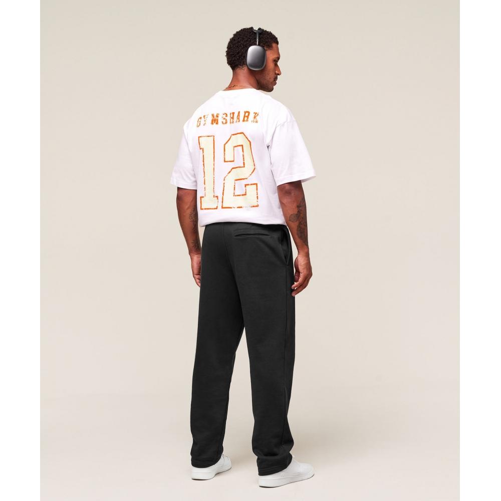 Gymshark Кампус Футболка белая A4b2j Wb57