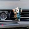 Милый котик и собачка Зажим для воздуховода автомобиля - Акриловый декоративный дизайн для свежего компактного интерьера и Aro J4T7