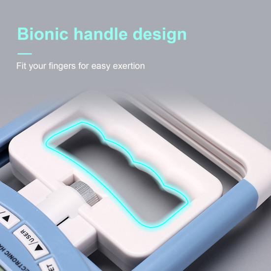 Электрический тестер силы хвата ЖК-дисплей ручной динамометр тренажер для кисти портативный измеритель силы хвата кисти эспандер для силы хвата кисти