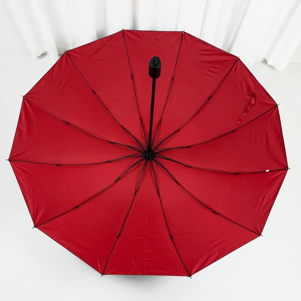 120cm Double-Person Simple Plain Color Large Umbrella Student Sun Protection Umbrella Adult Storm-Resistant Umbrella 70% off Sun Umbrella