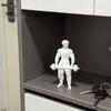 Скульптура позы мышц, 3D-печатное украшение для мужчины, на тему фитнеса для бодибилдеров, спортивная фигурка для декора на тему тренировок, статуэтка для поднятия тяжестей, для дома и офиса
