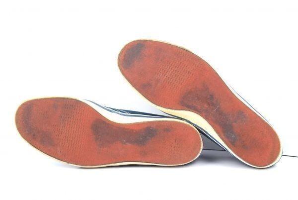 Сделано в Японии BEAUTY & YOUTH UNITED ARROWS Холщовые высокие кеды 27.0 Темно-синий(ИСПОЛЬЗОВАЛ)