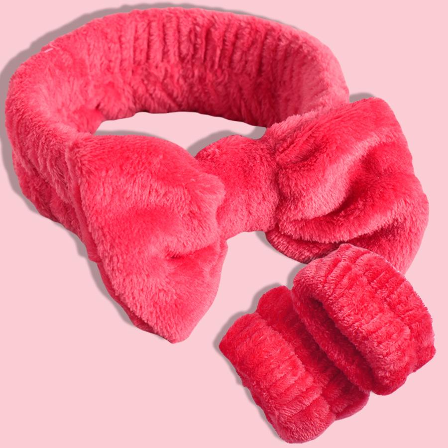 Мягкая повязка на голову с бантом, туалетная резинка, многоцветная, матовая, с матовым покрытием, большая заколка, высокоэластичная резинка для волос, набор из 16 штук