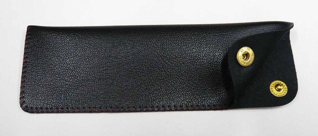 Обложка для мини-блокнота из переработанной коровьей кожи цвета мокко с боковым крючком, черный чехол для ручки NQ25, стандартный размер, металлическая шариковая ручка с двойным анодированным кольцом