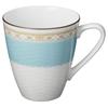 Noritake Синяя кружка с гудением, 295 куб. см, безопасна для микроволновой печи, тонкий фарфор, T5355L/1645