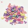 100Pcs Wooden Letters Decorative Alphabet English Letter Decoration Wood Numbers Baby Early Learning Tool Scrapbooking Craft DIY