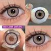 Eyeshare Colored Contact Lenses Light Blue Contact Lenses Cyan Colored Contact Lenses Brown Natural Lenses Colored Cosmetic Green Lenses 1 Pair