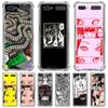 Ito Junji Horror для Samsung Galaxy Z Flip3 Flip 4 5g, прозрачный чехол с подушкой безопасности, тонкий защитный чехол, мягкий чехол, аксессуары для смартфонов