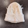 Knit Hat For Men Women Warm Beanie With High Top Design For Fall Winter Street Style