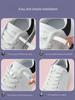 NO.8 Elastic Laces Sneakers Magnetic Lock Shoe Laces Without Ties Kids Adult 8MM Widened Flat No Tie Shoelaces for Shoes Accessories