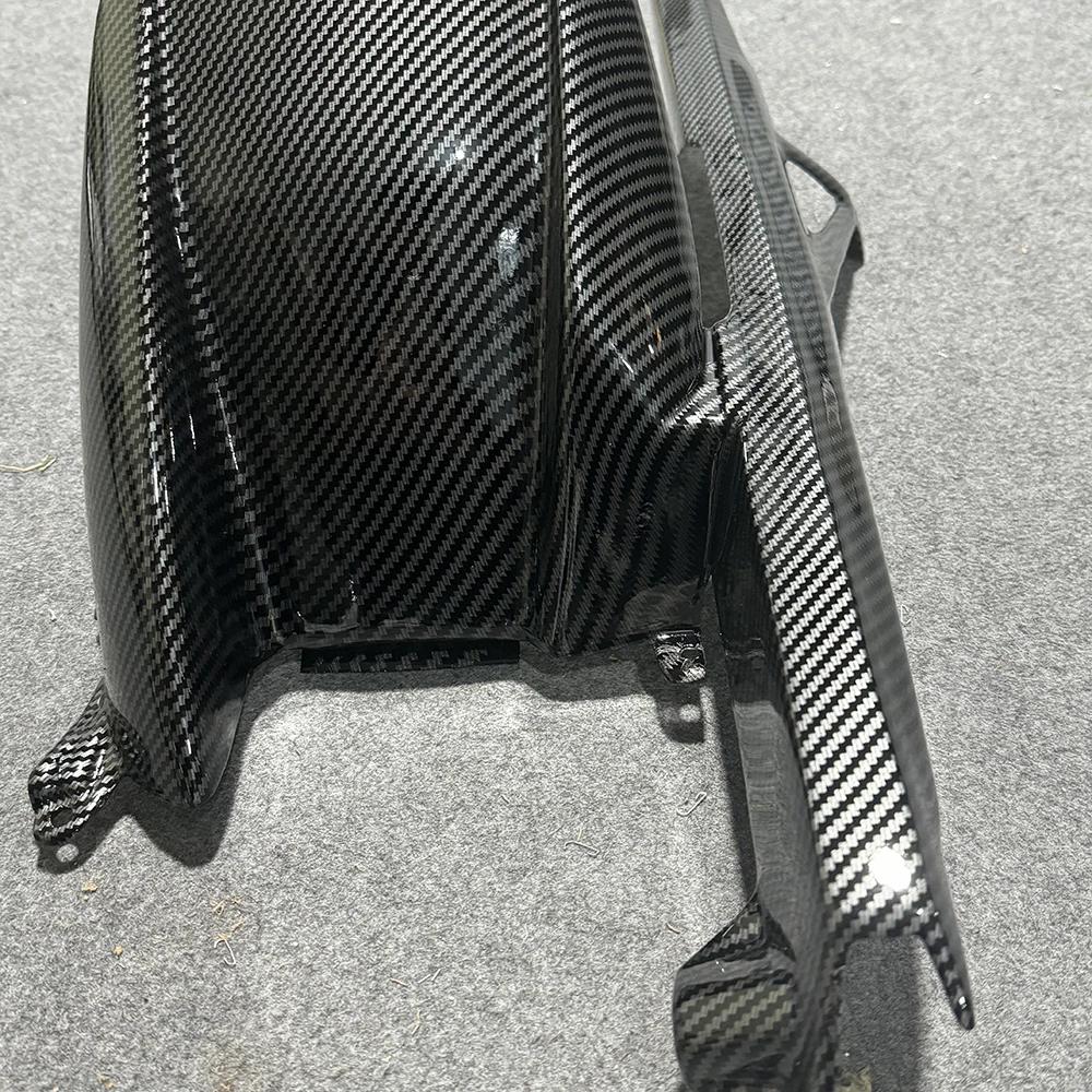For BMW S1000RR M1000RR S1000R 2019-2023 21 22 ABS Carbon Fiber Rear Mudguard Chain Cover Splash Guard Fairing Motorcycle Parts