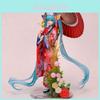 Изысканная аниме фигурка Stronger Hatsune Miku Кимоно Юката Hanairogoromo ПВХ