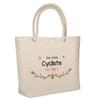 Sac De Plage - PLANETEE - Isotherme De Plage « Cycliste Au Top » - Coton - Grande Contenance - Imprimé En France