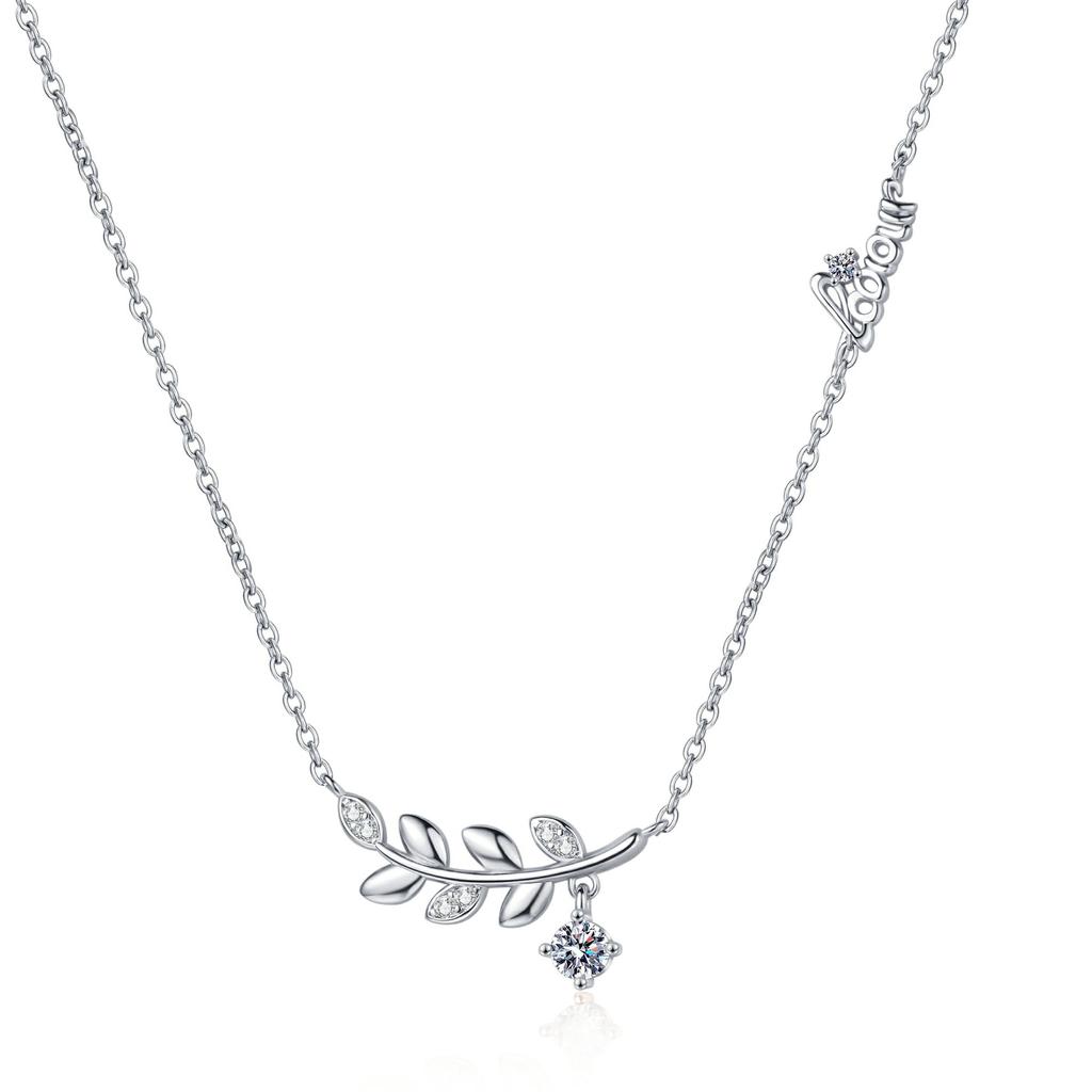 Ожерелье Lucky Wheat Ear для женщин Ins Light Luxury Niche Temperament Fashionable Tassel Cullarbone Chain