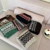 Fair Island Christmas Scarf Atmosphere Female Autumn and Winter Thickened Warm Student Red Scarf New