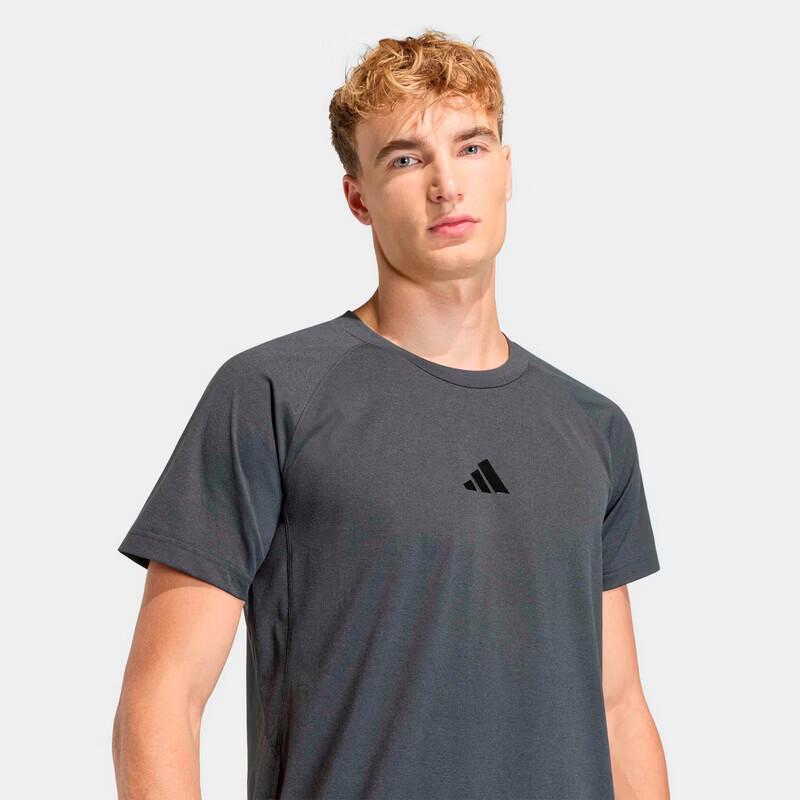 adidas Мужская дышащая футболка с коротким рукавом