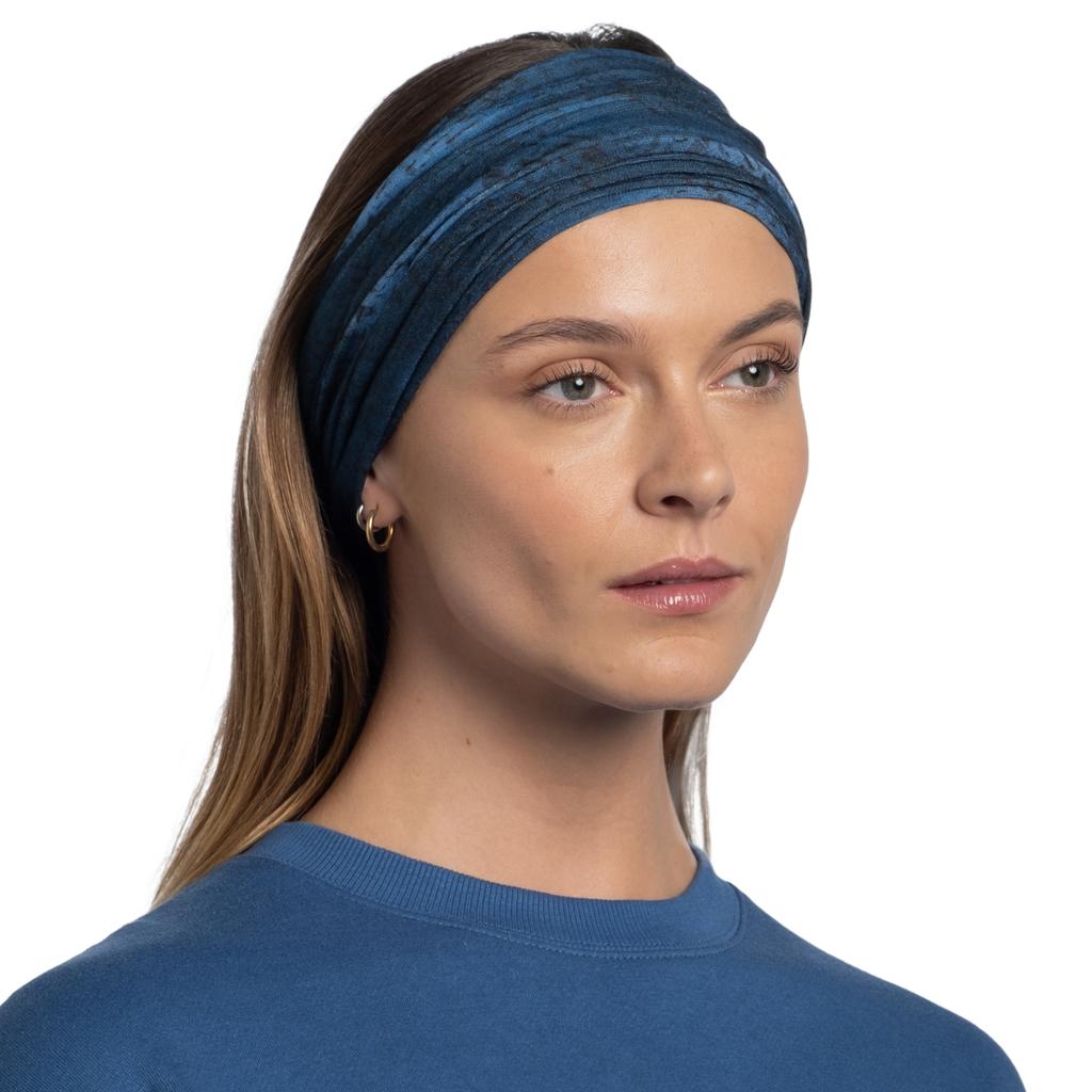 BUFF Оригинальный шарф-труба Ecostretch, унисекс, темно-синий, грелка для шеи